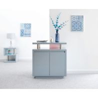 See more information about the Polar High Gloss 2 Door Sideboard Grey
