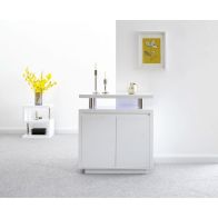 See more information about the Polar Sideboard White 2 Doors 2 Shelves
