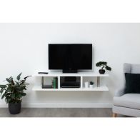 See more information about the Polar White LED Wall Mounted TV Unit