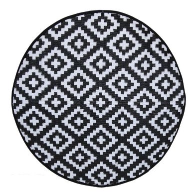 See more information about the Wensum Waterproof Round Rug Black 150cm