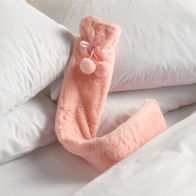 See more information about the Hamilton McBride Pink Long Rabbit Fur Hot Water Bottle