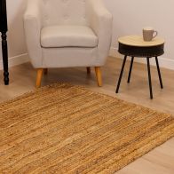 See more information about the Wensum Rug Jute Hallway Runner Mat Carpet - 100 x 150cm