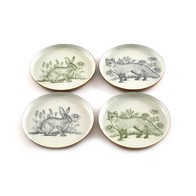See more information about the 4x Woodland Animals Coaster Metal - 11cm