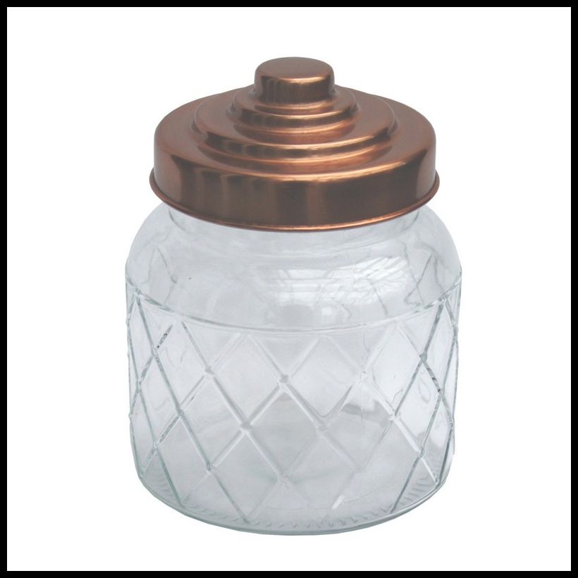 Glass Jar Twist Lid 1.33 Litres - Clear