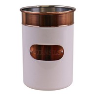 See more information about the Metal Utensil Holder 2.2 Litres - White & Copper
