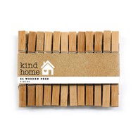 See more information about the 24x Kind Home Peg Bamboo - 17cm