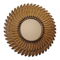 See more information about the Deco Wall Mirror Plastic Bronze 61cm