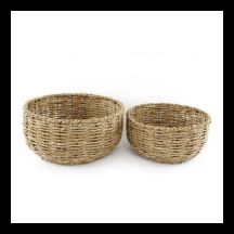 See more information about the 2 x Wicker Baskets - Natural