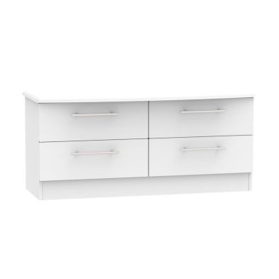 Colby 4 Drawer Storage Bedroom Bed Box Light Grey
