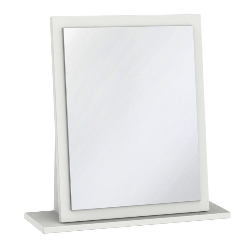 Colby Small Bedroom Mirror Light Grey