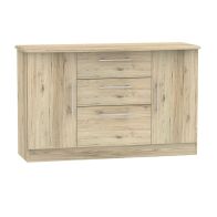 See more information about the Colby 3 Drawer 2 Door Unit Bordeaux Oak