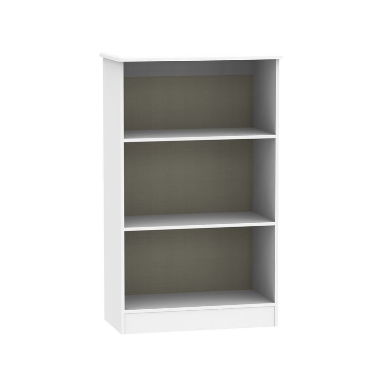 Colby 3 Shelf Living Room Bookcase, Bookcases Already Assembled