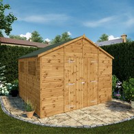 See more information about the Mercia Premier 10' x 9' 9" Apex Workshop - Premium Pressure Treated Shiplap