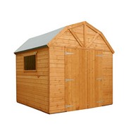 See more information about the Mercia Premier 7' 10" x 7' 10" Barn Shed - Premium Dip Treated Shiplap