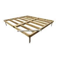 See more information about the Mercia 7' 8" x 11' 5" Building Base - Premium Pressure Treated