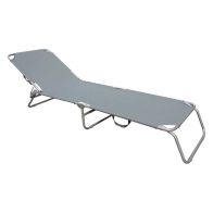 See more information about the Bentley Folding Sunlounger Grey