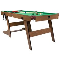 See more information about the Wensum Premium 6 Foot Pub Style Folding Snooker & English Pool Games Table