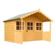 See more information about the Shire Stork Garden Playhouse 6' x 4' Plus Veranda