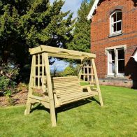See more information about the Cottage Garden Swing Seat by Croft - 3 Seats