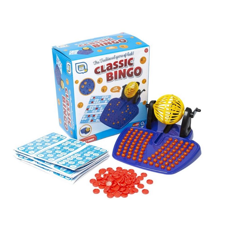 Classic Bingo Game with Roller Wheel