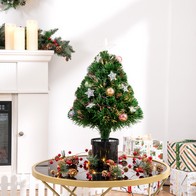 See more information about the 2ft Fibre Optic Christmas Tree Artificial - with LED Lights Warm White