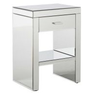 See more information about the Venetian Bedside Mirrored 1 Drawer
