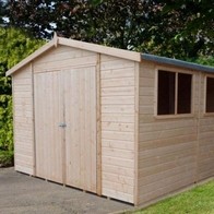 See more information about the Shire 10 x 20 Shiplap Apex Workspace Garden Shed