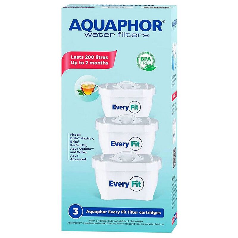 Aquaphor Everyfit Water Filter Cartridge 3 Pack