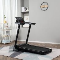 See more information about the Homcom Folding Treadmill for Home Motorised Running Machine w/ LCD Display Black