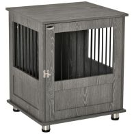 See more information about the PawHut Dog Crate Furniture End Table