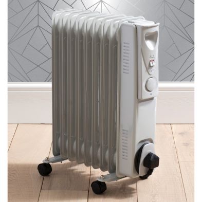 See more information about the Oil Filled Radiator Heater White 2000 Watt