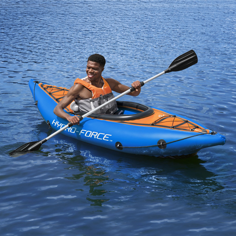 HydroForce Inflatable Canoe Cove Champion Bundle 9ft