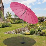 See more information about the Shanghai Garden Parasol by Croft - 2.7M Pink