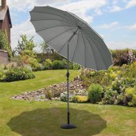 See more information about the Shanghai Garden Parasol by Croft - 2.7M Grey