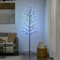 See more information about the 6ft Christmas Tree Light Feature with LED Lights Multicoloured 15 Tips