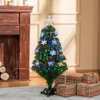 See more information about the 3ft Fibre Optic Christmas Tree Artificial - with LED Lights Multicoloured 78 Tips